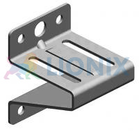 ALUTECH: 401211500 - Кронштейн роликовый верхний  RBI-45.127 (цв.-YW355F) для промышленных ворот фото