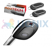 Комплект электропривода ALUTECH LG-500 для гаражных секционных ворот высотой до 2,4м. - ременная рейка фото