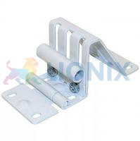 DoorHan N25234H/RAL9003: Боковая опора укороченная для панелей с новой формой профиля RAL9003 фото
