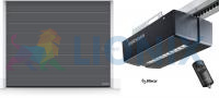 Гаражные секционные ворота Hörmann Ш-4000мм В-2250мм с электроприводом Promatic 4. L-гофр. Planar фото