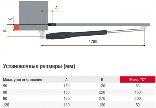 Комплект электропривода для распашных ворот CAME ATS30AGM фото