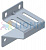 ALUTECH:  406136656 - Кронштейн боковой   RBI123 (цв. YW355F) для промышленных ворот фото