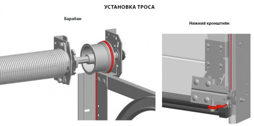 ALUTECH:  403930100 - Трос  CR-4-250 фото