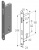 ALUTECH : 404410300 - Ригель WL0202. Замок калитки Алютех ALUTECH : 404410300 - Ригель WL0202. Замок калитки Алютех фото
