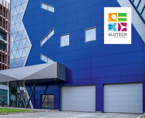 Промышленные секционные ворота ALUTECH ProPlus Ш-4250мм В-6375мм. Торсионные пружины. фото