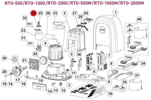ALUTECH RTO.24-500-f: Диск RTO-500 фото