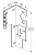 ALUTECH: 402630700 - Кронштейн верхний B-180TNL - левый ALUTECH: 402630700 - Кронштейн верхний B-180TNL - левый фото